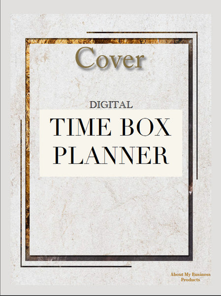 Digital TimeBox Daily Planner